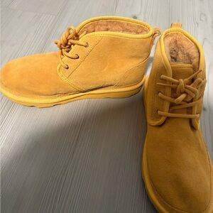 Yellow Suede UGG Boots